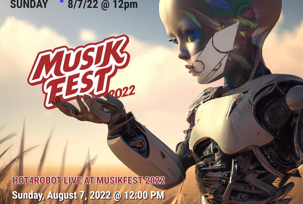 Hot4Robot Live at MusikFest on August 7th